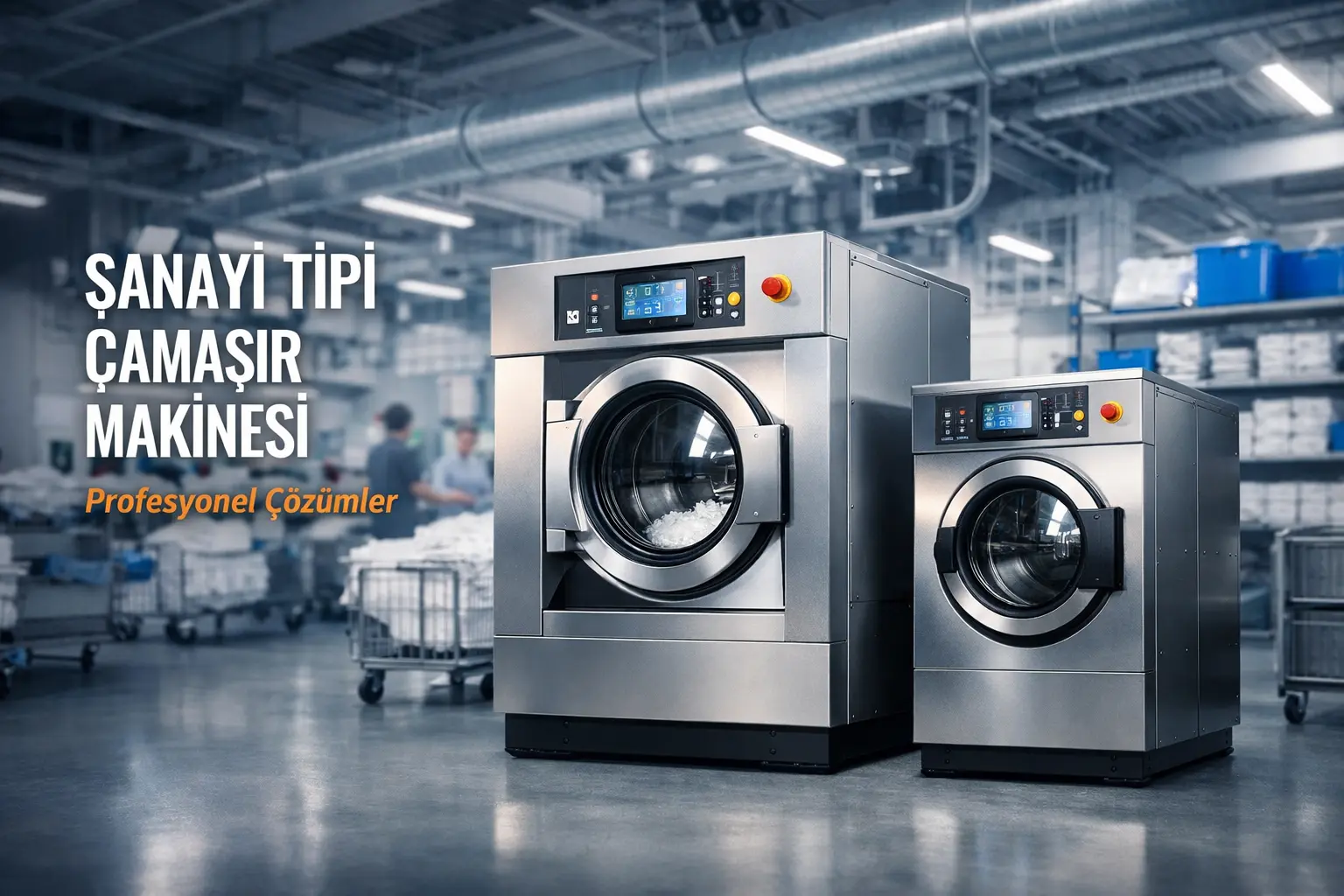 Vista Makine sanayi tipi çamaşır makinesi endüstriyel kullanım